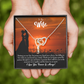 To My Wife Always and Forever Dark Inseparable Necklace-Express Your Love Gifts