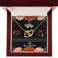 To My Wife Always on my Mind Inseparable Necklace-Express Your Love Gifts