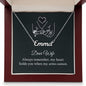 To My Wife Always Remember Custom Name Necklace-Express Your Love Gifts