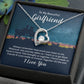 To My Wife Always Remember Forever Necklace w Message Card-Express Your Love Gifts
