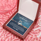 To My Wife Always Remember Forever Necklace w Message Card-Express Your Love Gifts