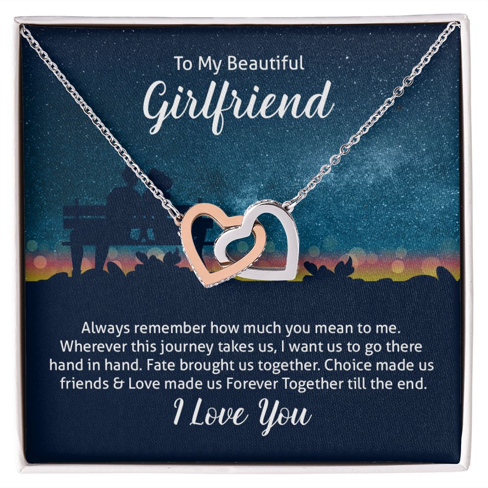 To My Wife Always Remember Inseparable Necklace-Express Your Love Gifts