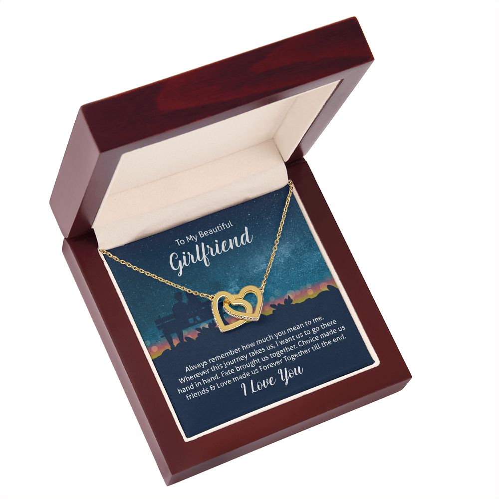 To My Wife Always Remember Inseparable Necklace-Express Your Love Gifts