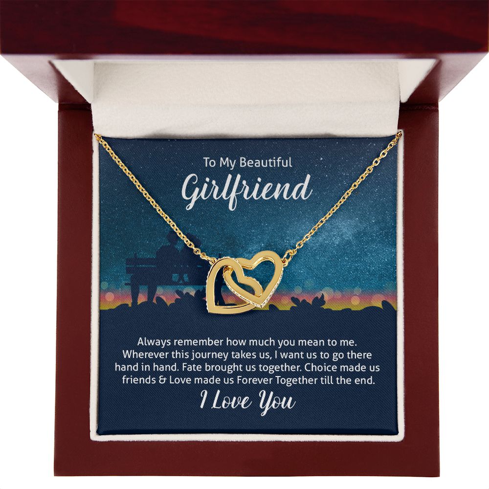 To My Wife Always Remember Inseparable Necklace-Express Your Love Gifts