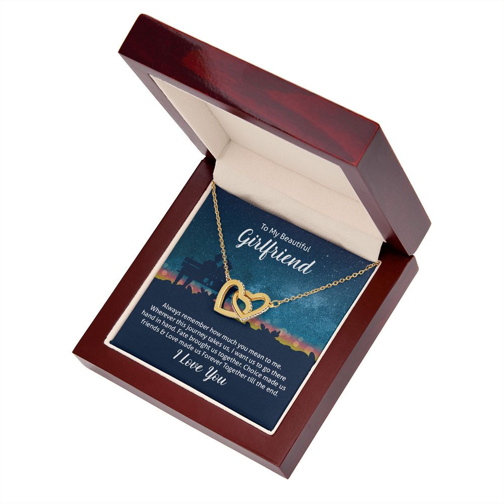 To My Wife Always Remember Inseparable Necklace-Express Your Love Gifts