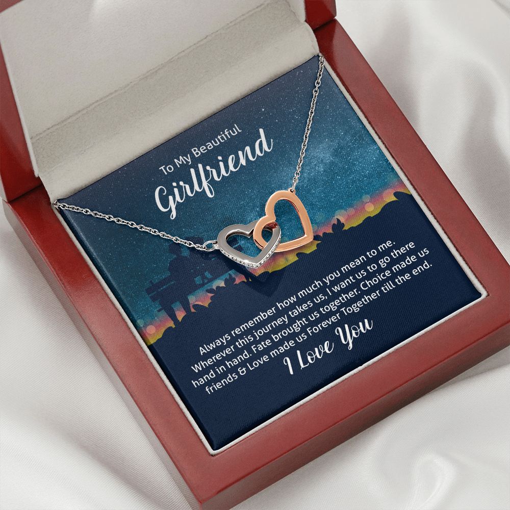 To My Wife Always Remember Inseparable Necklace-Express Your Love Gifts