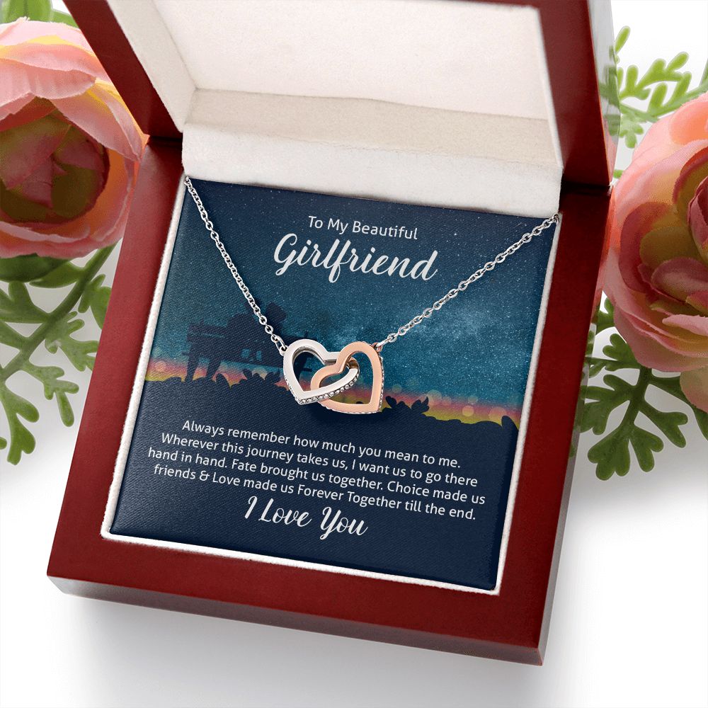 To My Wife Always Remember Inseparable Necklace-Express Your Love Gifts