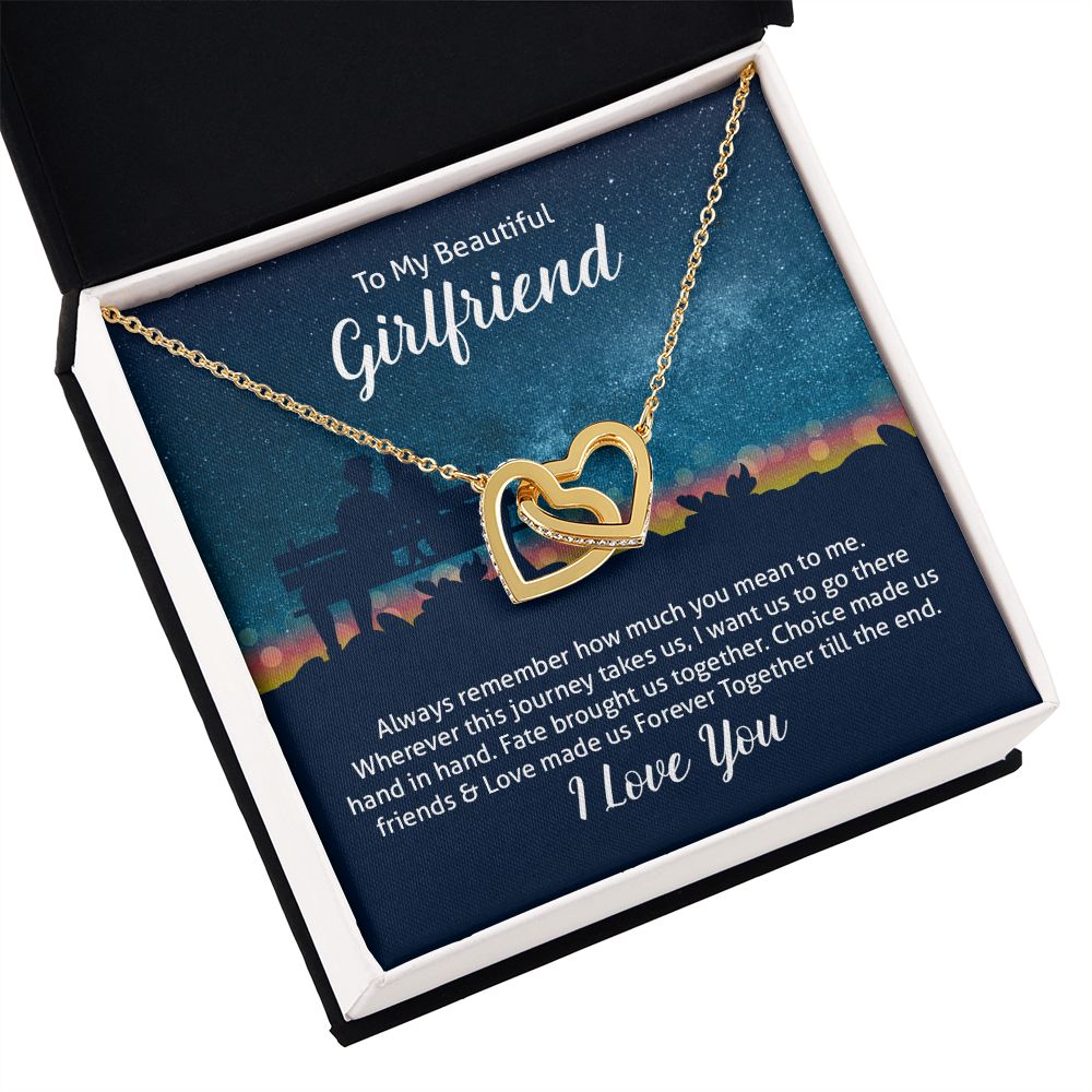 To My Wife Always Remember Inseparable Necklace-Express Your Love Gifts