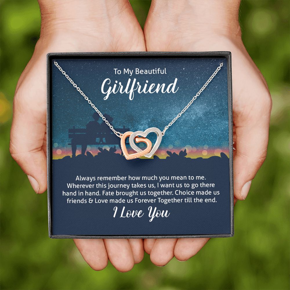 To My Wife Always Remember Inseparable Necklace-Express Your Love Gifts