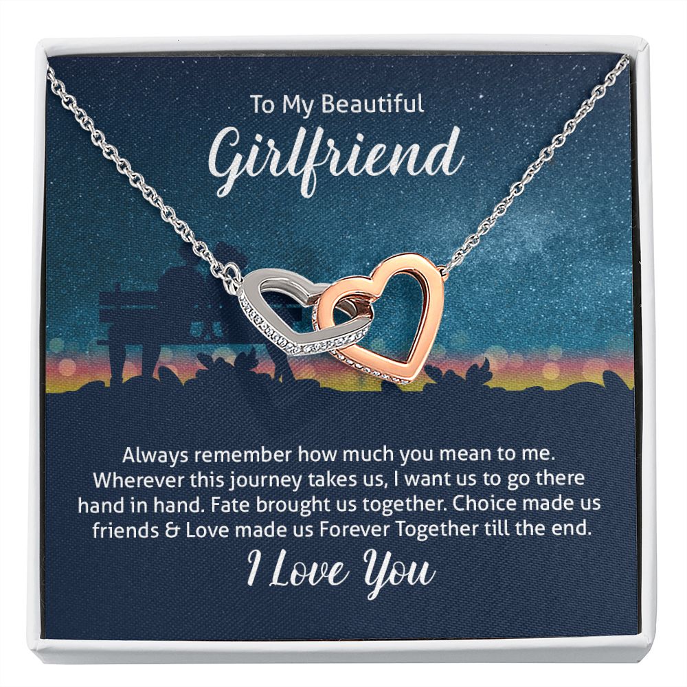 To My Wife Always Remember Inseparable Necklace-Express Your Love Gifts