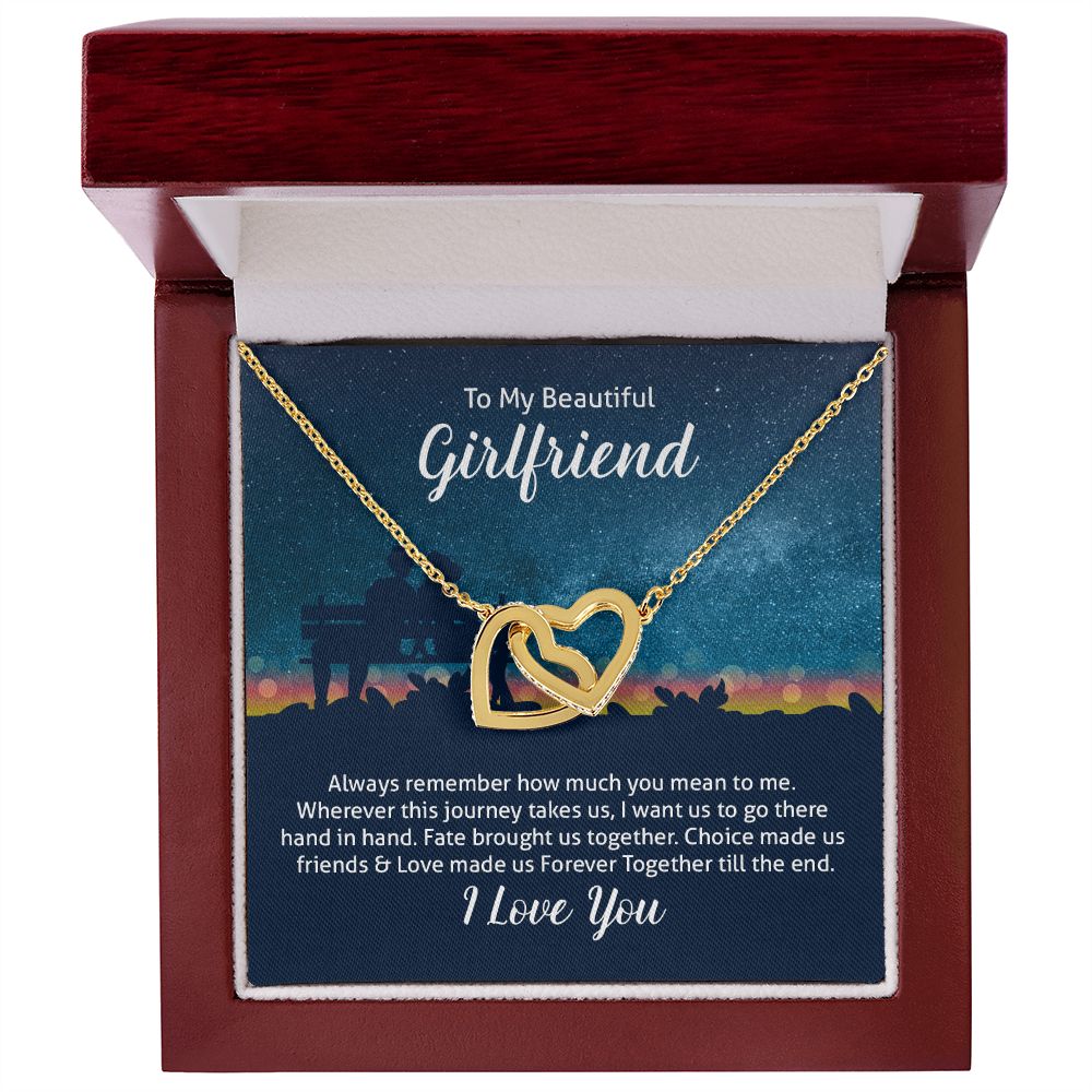 To My Wife Always Remember Inseparable Necklace-Express Your Love Gifts