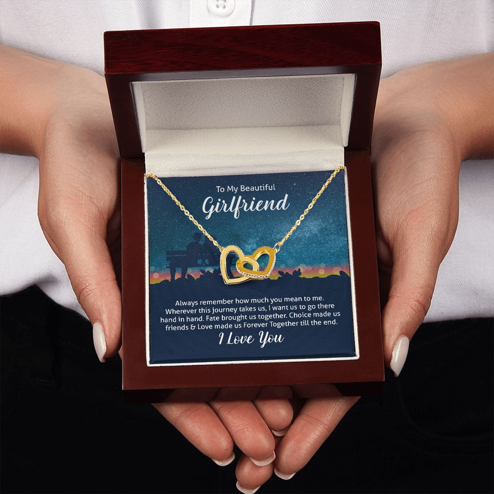 To My Wife Always Remember Inseparable Necklace-Express Your Love Gifts