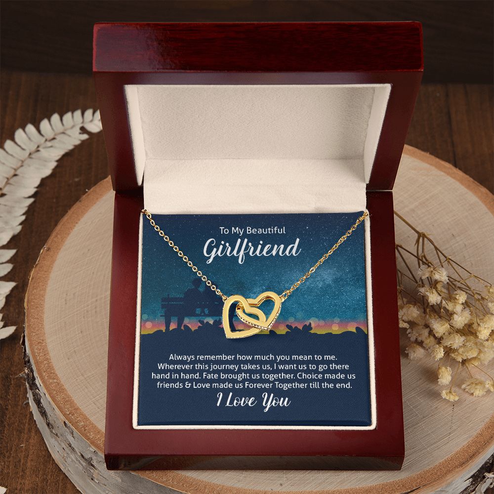 To My Wife Always Remember Inseparable Necklace-Express Your Love Gifts