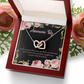 To My Wife Aniversario Feliz Inseparable Necklace-Express Your Love Gifts