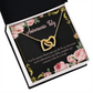 To My Wife Aniversario Feliz Inseparable Necklace-Express Your Love Gifts