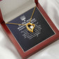 To My Wife Anyone Who Could Hope For Forever Necklace w Message Card-Express Your Love Gifts