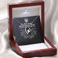 To My Wife Anyone Who Could Hope For Forever Necklace w Message Card-Express Your Love Gifts