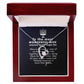 To My Wife Anyone Who Could Hope For Forever Necklace w Message Card-Express Your Love Gifts
