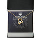 To My Wife Anyone Who Could Hope For Forever Necklace w Message Card-Express Your Love Gifts