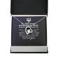 To My Wife Anyone Who Could Hope For Forever Necklace w Message Card-Express Your Love Gifts