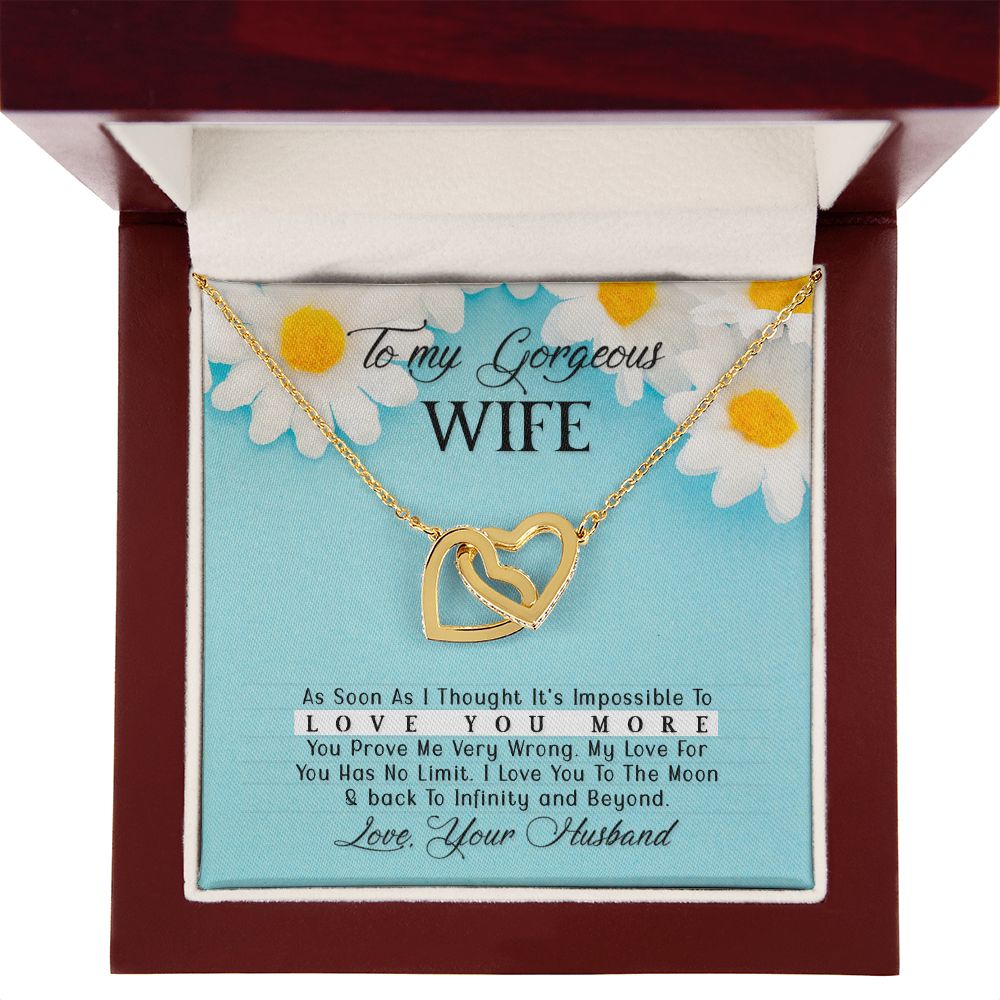 To My Wife As Soon As I Thought Inseparable Necklace-Express Your Love Gifts