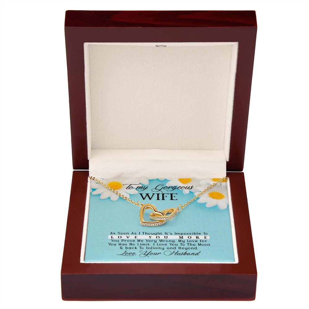 To My Wife As Soon As I Thought Inseparable Necklace-Express Your Love Gifts