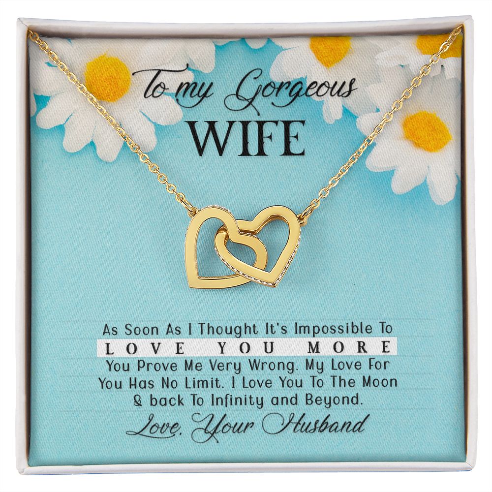 To My Wife As Soon As I Thought Inseparable Necklace-Express Your Love Gifts