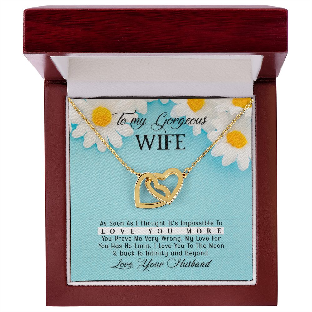 To My Wife As Soon As I Thought Inseparable Necklace-Express Your Love Gifts