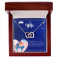 To My Wife Best Thing Happened Inseparable Necklace-Express Your Love Gifts