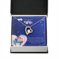 To My Wife Better Gift Forever Necklace w Message Card-Express Your Love Gifts