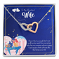 To My Wife Better Gift Inseparable Necklace-Express Your Love Gifts