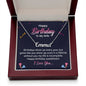 To My Wife Birthday Message Gem Like You Custom Name Necklace-Express Your Love Gifts