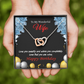 To My Wife Birthday Message Love You Sweetly Inseparable Necklace-Express Your Love Gifts
