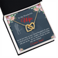 To My Wife Birthday Message You Are Cherished Inseparable Necklace-Express Your Love Gifts