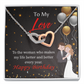 To My Wife Birthday Message You Make me Better Inseparable Necklace-Express Your Love Gifts