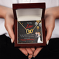 To My Wife Birthday Message You Make me Better Inseparable Necklace-Express Your Love Gifts