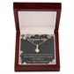 To My Wife Can’t Imagine a Life Without You Alluring Ribbon Necklace Message Card-Express Your Love Gifts