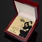 To My Wife Dear Wife Baby Coming Alluring Ribbon Necklace Message Card-Express Your Love Gifts