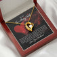 To My Wife Distance Teaches Us Forever Necklace w Message Card-Express Your Love Gifts