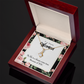 To My Wife Dream Come True Alluring Ribbon Necklace Message Card-Express Your Love Gifts
