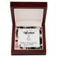 To My Wife Dream Come True Alluring Ribbon Necklace Message Card-Express Your Love Gifts
