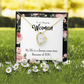 To My Wife Dream Come True Forever Necklace w Message Card-Express Your Love Gifts