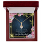 To My Wife Every Good Gift Alluring Ribbon Necklace Message Card-Express Your Love Gifts