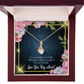 To My Wife Every Good Gift Alluring Ribbon Necklace Message Card-Express Your Love Gifts