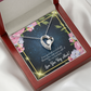 To My Wife Every Good Gift Forever Necklace w Message Card-Express Your Love Gifts