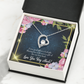 To My Wife Every Good Gift Forever Necklace w Message Card-Express Your Love Gifts