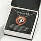 To My Wife Every Time I See You Forever Necklace w Message Card-Express Your Love Gifts