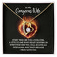 To My Wife Every Time I See You Forever Necklace w Message Card-Express Your Love Gifts