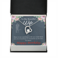 To My Wife Everything is Wonderful Forever Birthday Message Necklace w Message Card-Express Your Love Gifts