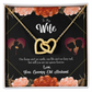 To My Wife Fairytale Life Inseparable Necklace-Express Your Love Gifts
